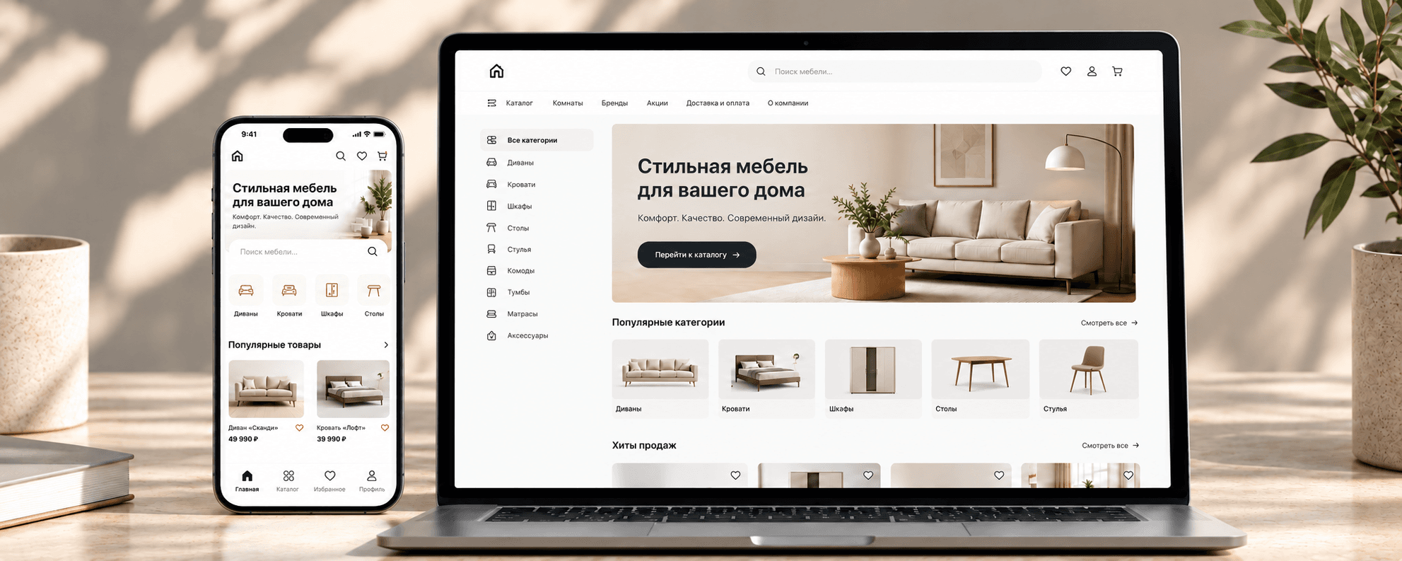 Интернет-магазин мебели